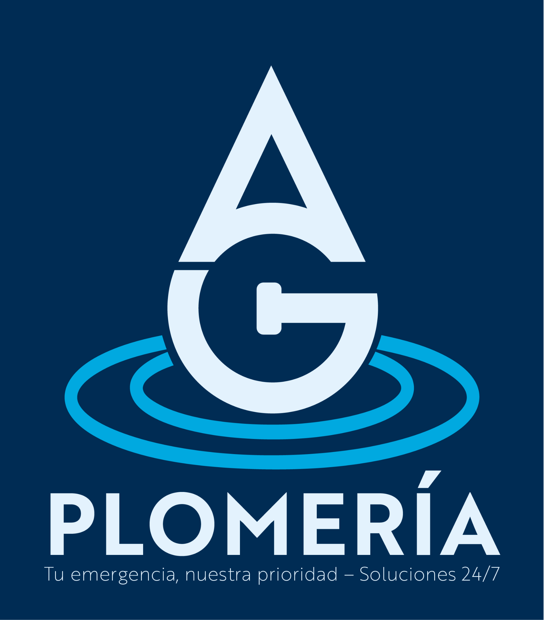Logo oficial Plomería AG Soluciones 24/7